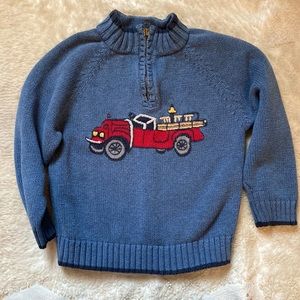 4 Boys Gymboree 1/2 zip sweater